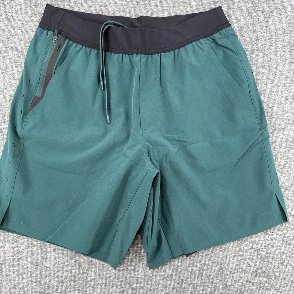 Ten Thousand Interval Short TTSH002V3 Mens Medium OD Green NWT Lined 7in Active